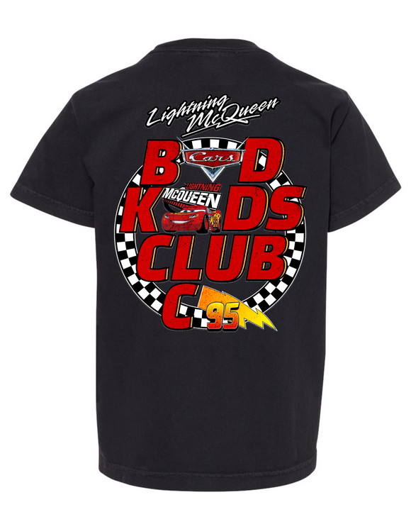 Bad Kids Club x Lightning McQueen Tee or Sweater