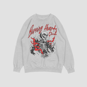 Burning Hearts Club Sweater