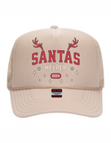 SANTA'S HELPER TRUCKER HAT