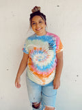 be your own muse tie dye tee